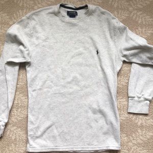 Polo waffle long sleeve